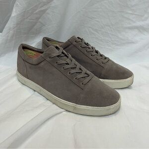 Vince Lace-Up Sneakers - Gray Suede - US 10 ( EU 40)